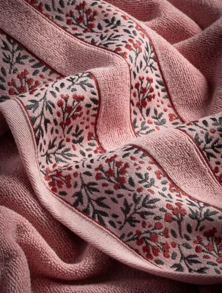 Πετσέτα BLOOM PINK πετσέτα-μπάνιου-80-x-150-εκ