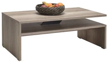 Τραπέζι σαλονιού σε χρώμα γκρι-μπεζ 110x65x42