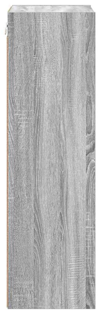 vidaXL Κρεμαστό ντουλάπι Γκρίζο Σονομα 40 x 29,5 x 100 εκ.