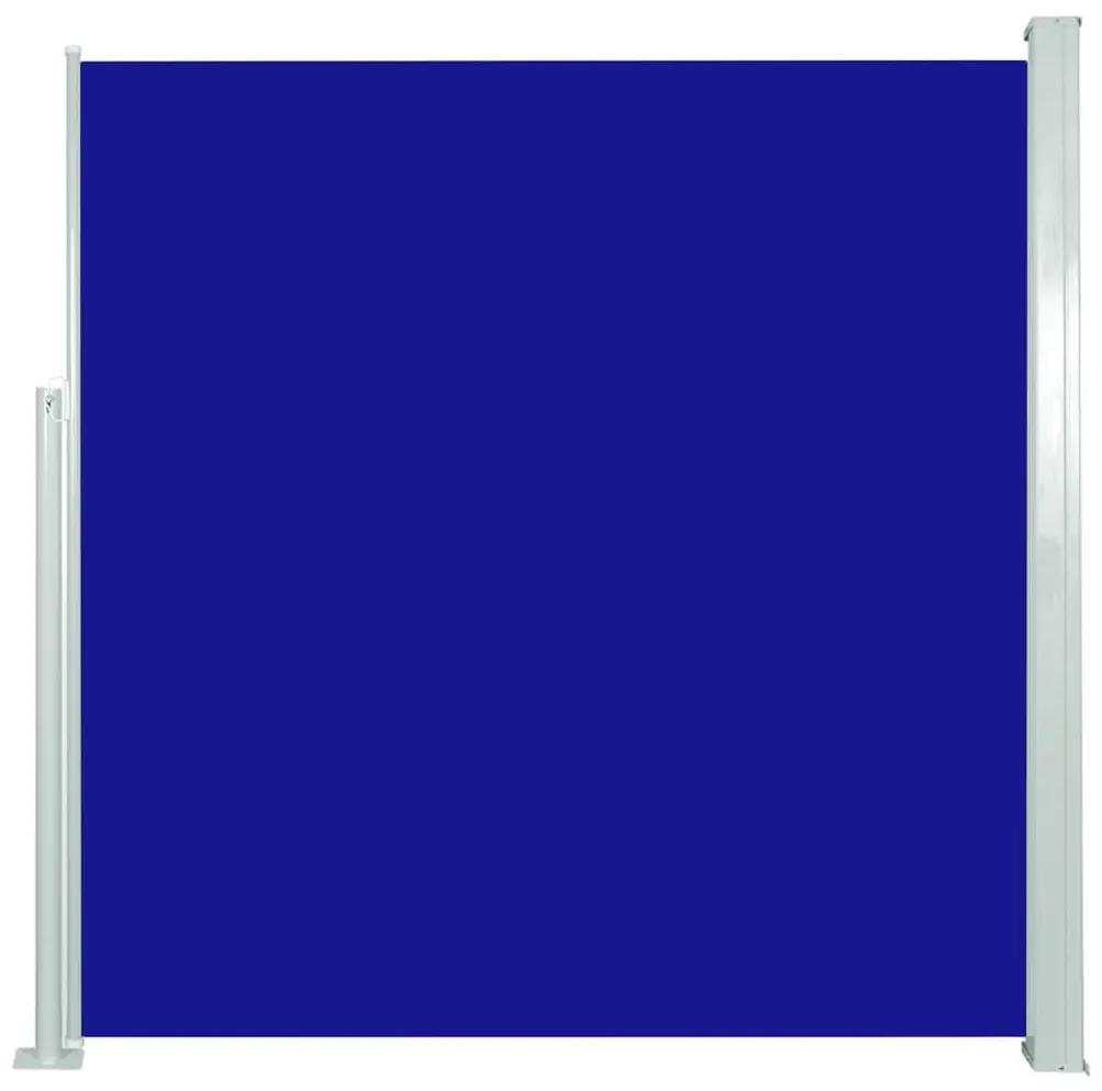 vidaXL Σκίαστρο Πλαϊνό Συρόμενο Βεράντας Μπλε 140 x 300 εκ.