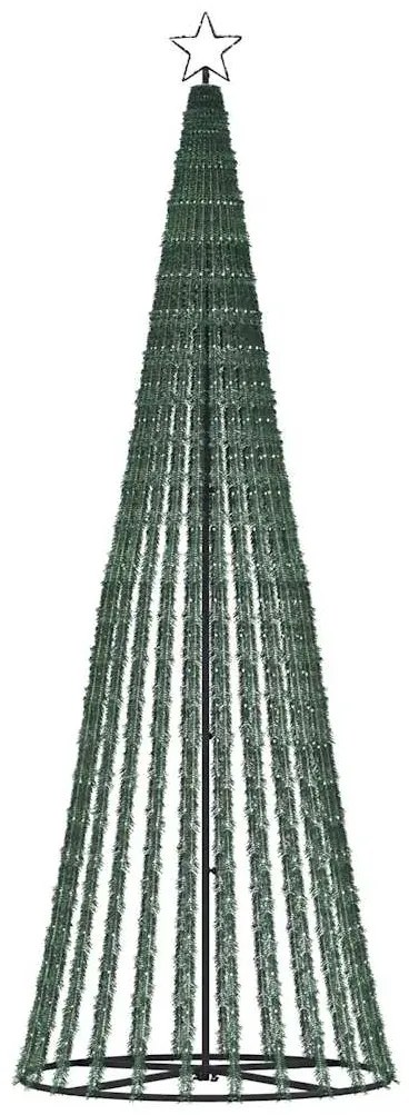 vidaXL Χριστουγεννιάτικο δέντρο LED 1028 LED πολύχρωμο 403 cm