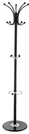 VEVOR Freestanding Coat Rack Stable Marble Base with Umbrella Holder &amp; 14 Hooks