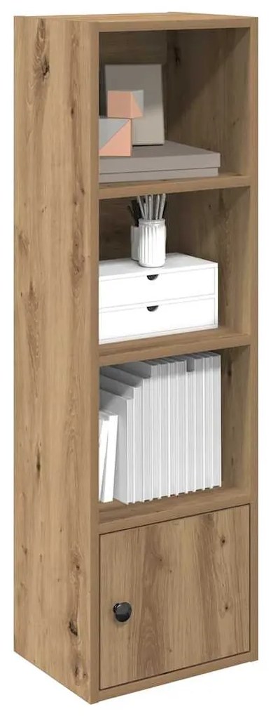 Βιβλιοθήκη Αρτισιανή Δρυς 31x24x102 εκ. Επεξ. Ξύλο