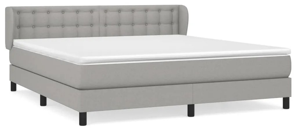 ΚΡΕΒΑΤΙ BOXSPRING ΜΕ ΣΤΡΩΜΑ ΑΝ. ΠΡΑΣΙΝΟ 160X200ΕΚ ΥΦΑΣΜΑΤΙΝΟ 3126573