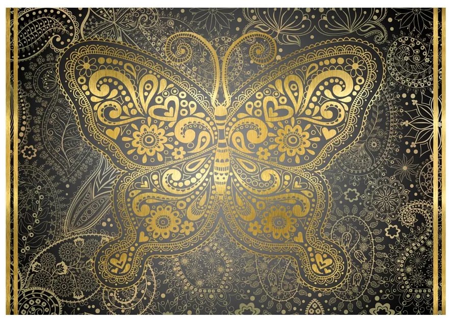 Φωτοταπετσαρία Golden Butterfly