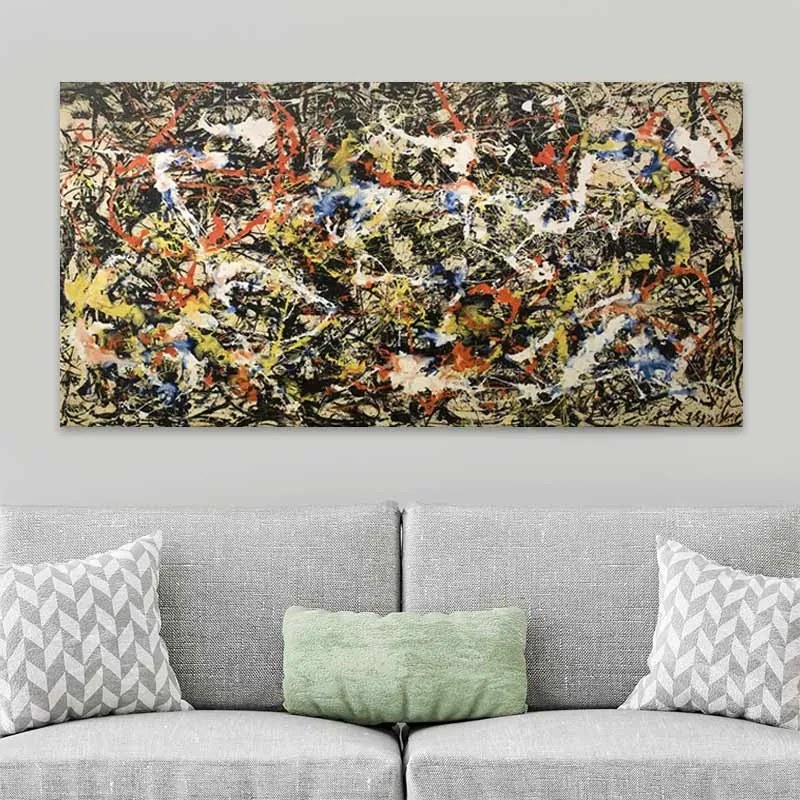 Πίνακας σε καμβά &quot;Convergence&quot; Megapap ψηφιακής εκτύπωσης 120x60x3εκ.