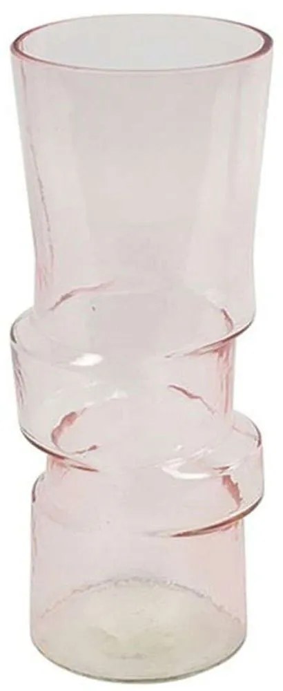 Βάζο Arabella 013.797273 13,5x30cm Pink Glass