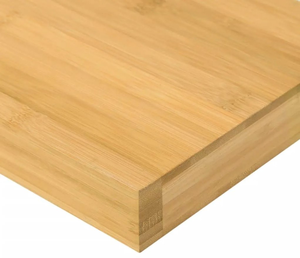 Ράφι Τοίχου 60 x 20 x 4 εκ. από Μπαμπού - Καφέ