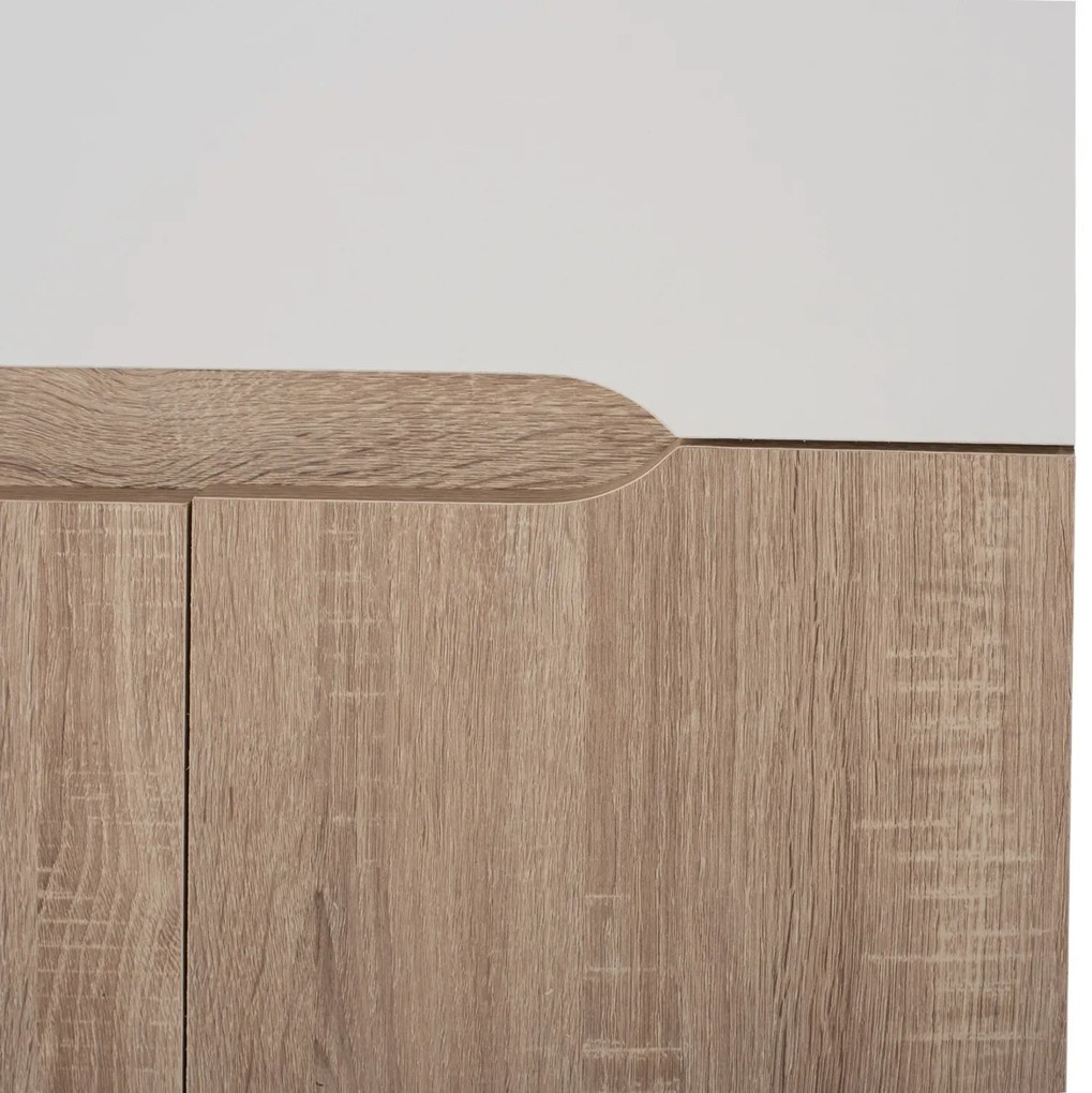 ΜΠΟΥΦΕΣ JOLENE HM2234.02 2 ΣΥΡΤΑΡΙΑ & 4 ΠΟΡΤΕΣ SONAMA 120X40X80εκ. (1 Τεμμάχια)
