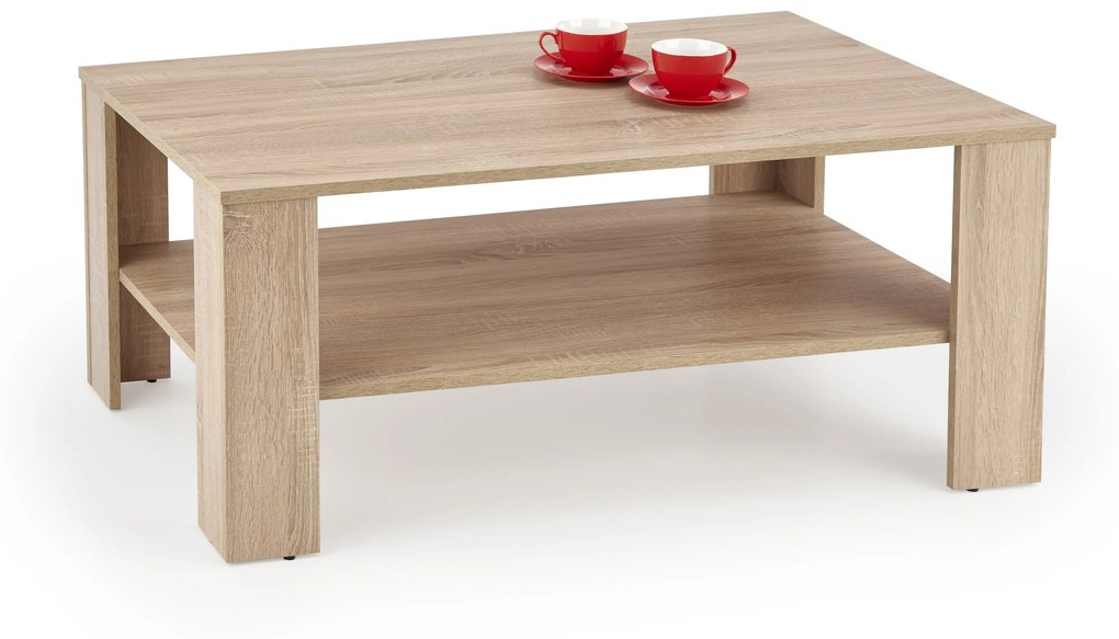 KWADRO c. table, color: sonoma oak DIOMMI V-PL-KWADRO-LAW-SONOMA