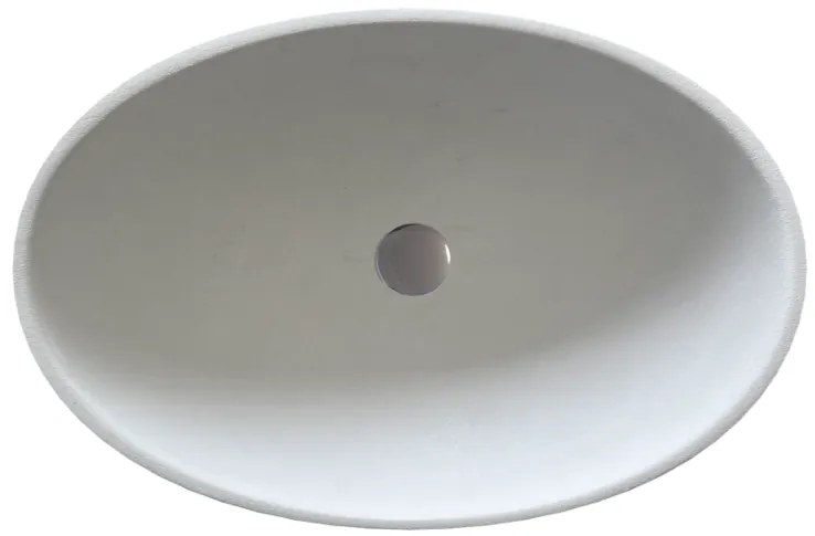 Sanitec Gaia 204 Νιπτήρας Συνθετικός Επικαθήμενος 46,5x15cm White