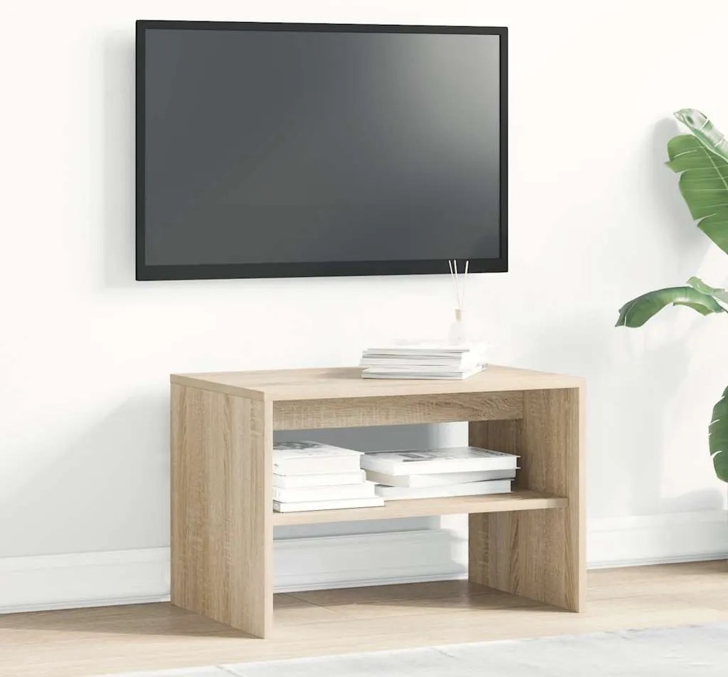 Ντουλάπι τηλεόρασης Sonoma Oak 60x40x40 cm Κατασκευασμένο ξύλο - Καφέ
