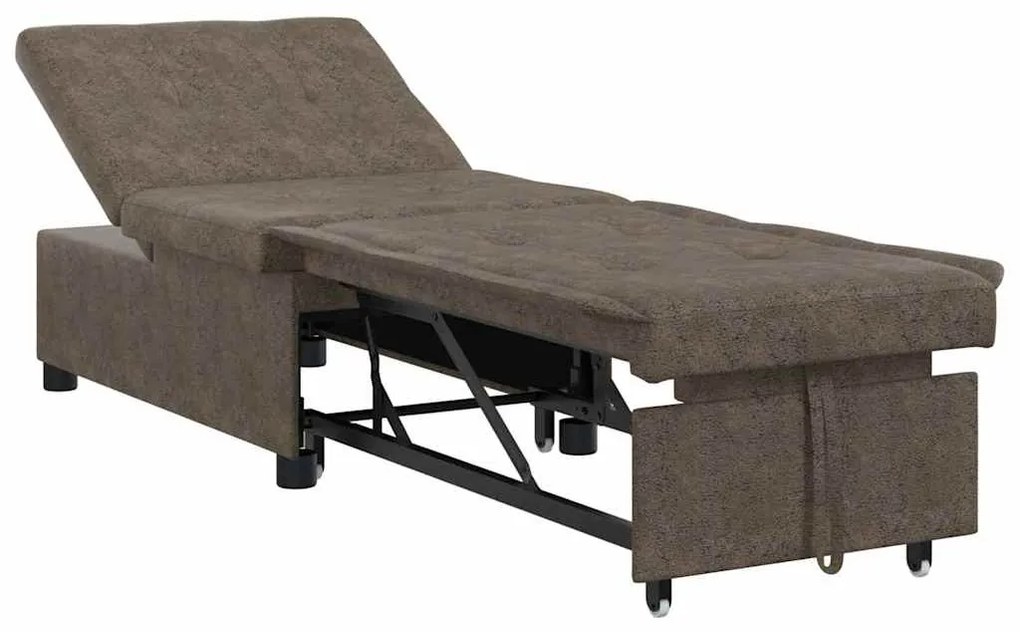 vidaXL Κρεβάτι καναπές Στρατιωτικό Πράσινο 194 x 67 x 82 εκ