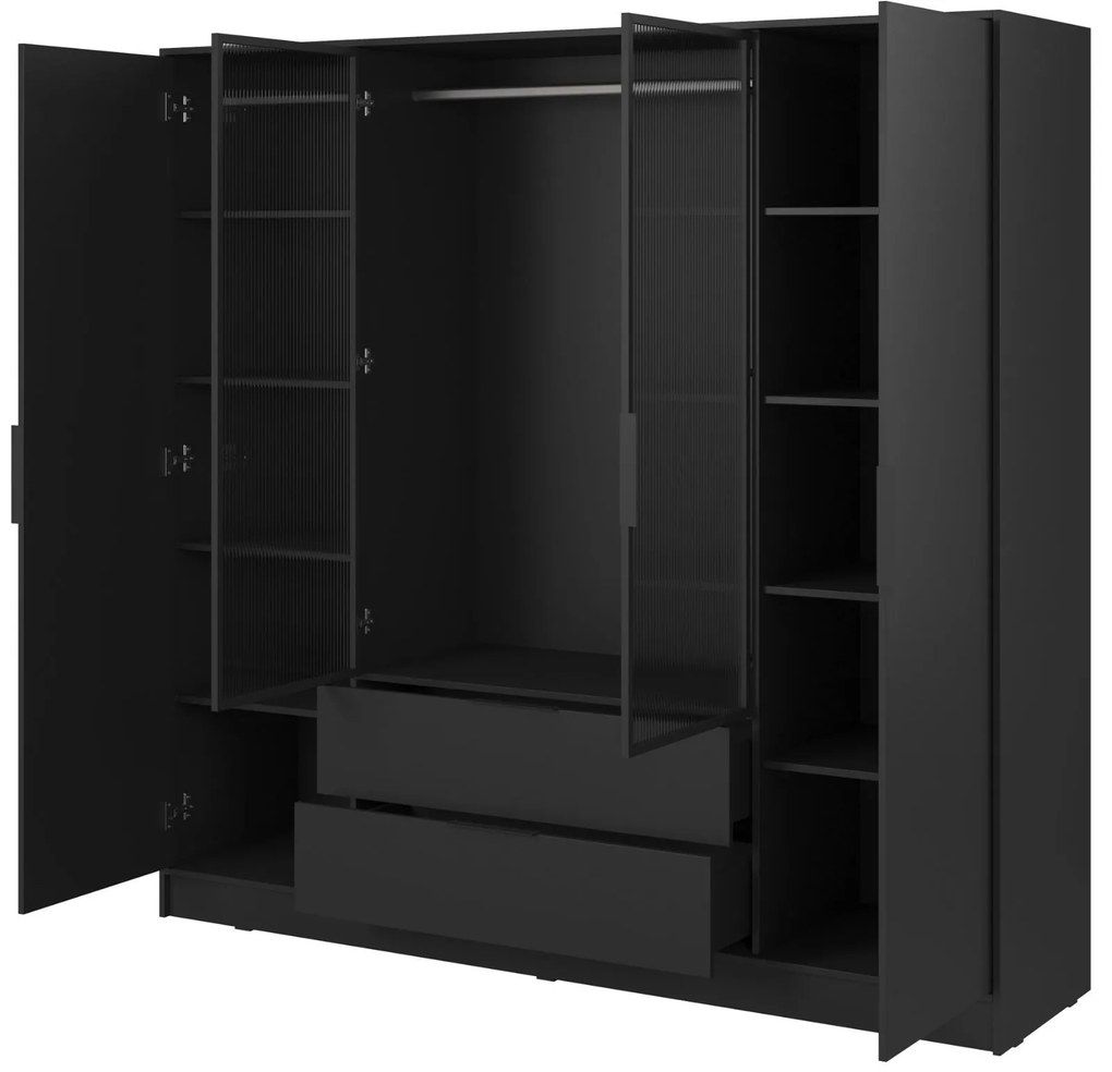 Ντουλάπα Nelly II τετράφυλλη-Mauro