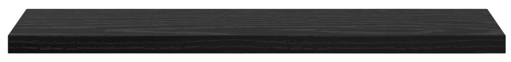 vidaXL Ράφια Βιβλιοθήκης 4 τμχ Μαύρης Δρυς 40x10x1.5 εκ Επεξεργασμένο Ξύλο