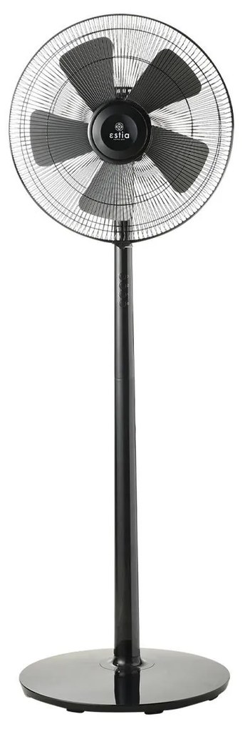 ESTIA ΑΝΕΜΙΣΤΗΡΑΣ ΣΤΑΝΤ ΕΠΙΔΑΠΕΔΙΟΣ LEVANTO 40cm 55w ΜΑΥΡΟΣ