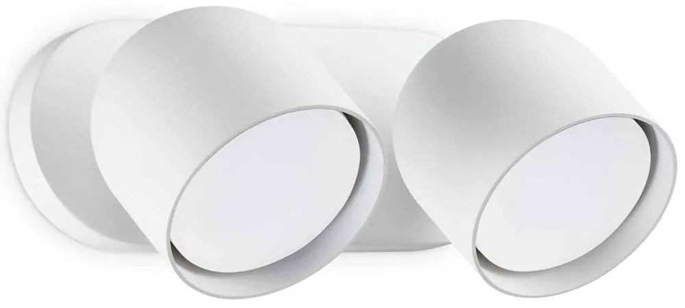 Φωτιστικό Τοίχου - Απλίκα Dodo 314136 22x8,5x11,5cm 2xGX53 15W White Ideal Lux