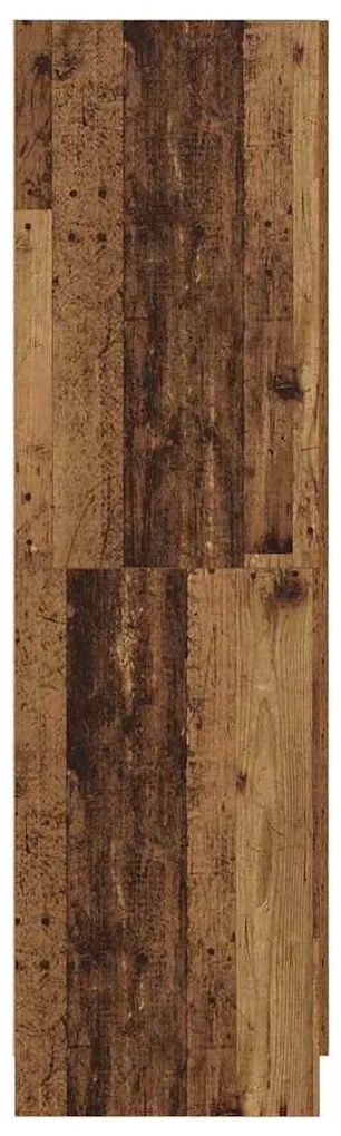 vidaXL Ντουλάπι Παλιό ξύλο 82,5 x 51,5 x 180 εκ. Επεξεργασμένο ξύλο
