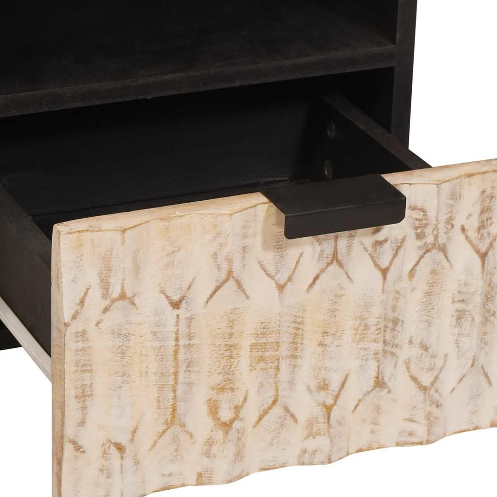 vidaXL Ντουλάπι TV Λευκό Φινίρισμα Καθαρισμού 70 x 33,5 x 46 εκ.