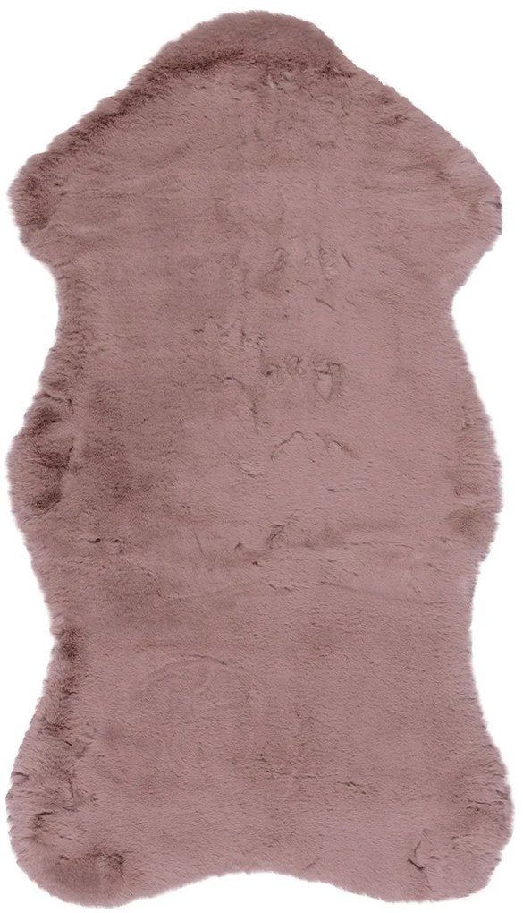 Χαλί Lapin Skin 07 Animal Shape Pink Βιοκαρπέτ 60X220cm