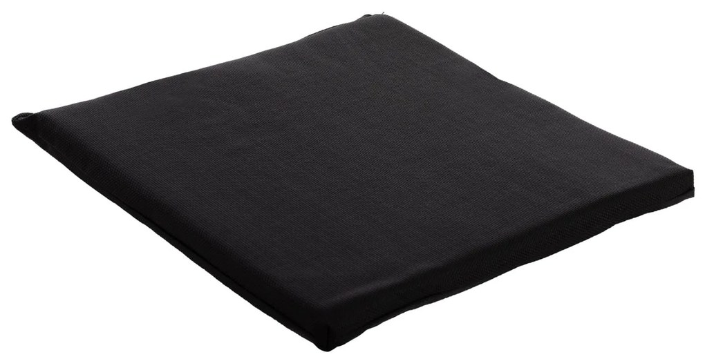 ΜΑΞΙΛΑΡΙ ΚΑΡΕΚΛΑΣ BOGI  TEXTILENE ΣΕ ΜΑΥΡΟ ΧΡΩΜΑ--43x41x3.5(πάχος)εκ. 43x41x3.5 εκ.