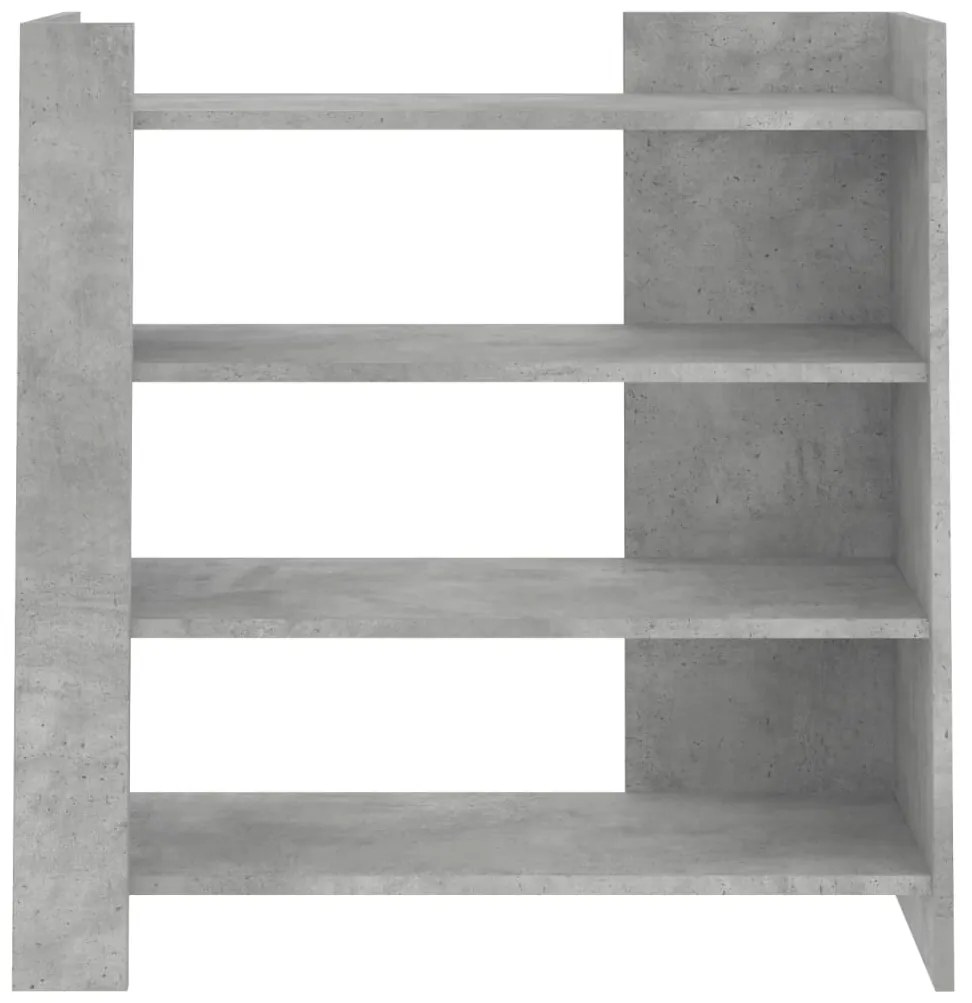 vidaXL Ντουλάπι Γκρι Σκυροδέματος 73,5x35x75 εκ. Επεξεργασμένο Ξύλο