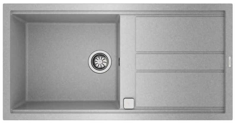 TEKA NOVA 60 L TG 1B 1D Ένθετος Γρανιτένιος νεροχύτης Stone Grey Μ100xΠ51εκ