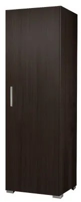 Intrahome Ντουλάπα μονόφυλλη σε βέγγε χρώμα 48x50x180 Intrahomesa-00652506