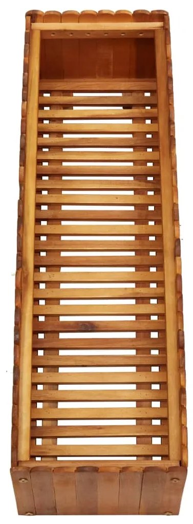 vidaXL Ζαρντινιέρα Υπερυψωμένη 100 x 30 x 25 εκ. Μασίφ Ξύλο Ακακίας