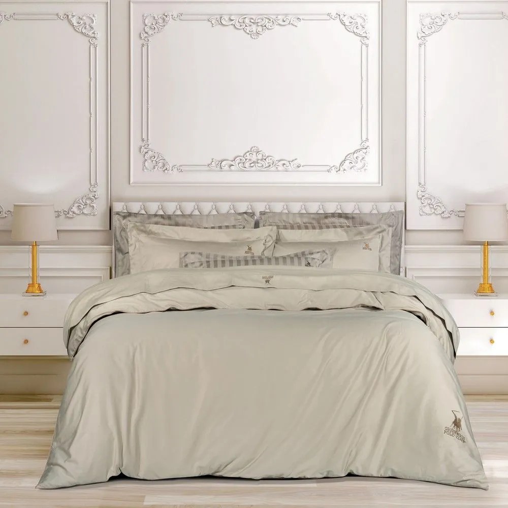 Σεντόνια 2181 (Σετ 4τμχ) Spaghi Greenwich Polo Club King Size 250x270cm 100% Cotton Satin