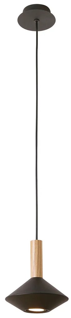 Φωτιστικό Οροφής Μονόφωτο Viokef Kona Black 4235101