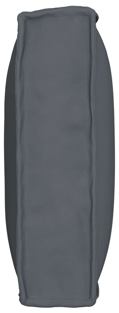 vidaXL Μαξιλάρι Παλέτας  για Πλάτη Ανθρακί 80x40x12 cm Υφασμάτινο