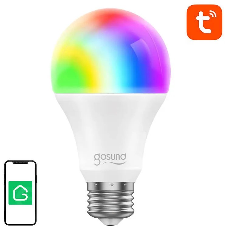 Smart LED Bulb RGB Gosund WB4 8W 800lm Tuya