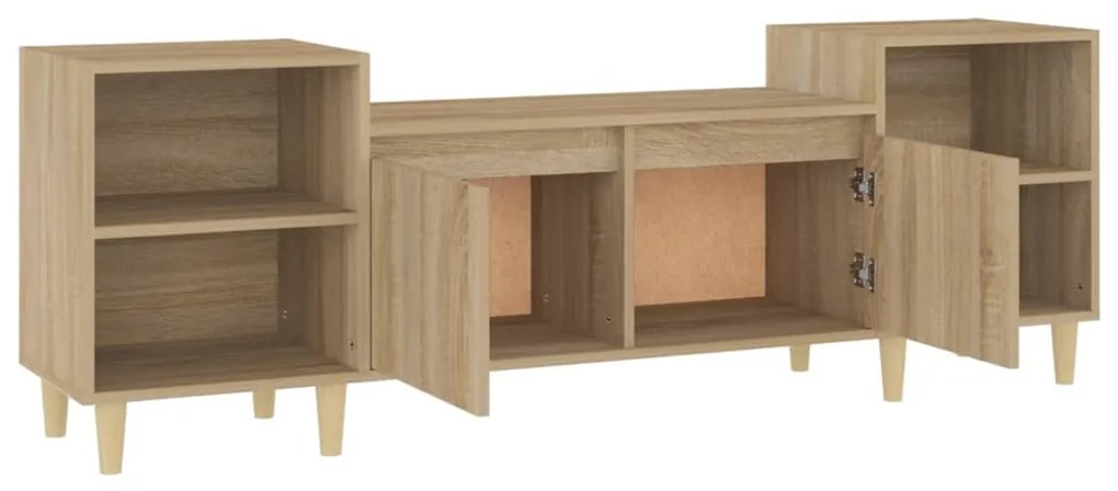 vidaXL Έπιπλο Τηλεόρασης Sonoma Δρυς 160x35x55 εκ. Επεξ. Ξύλο
