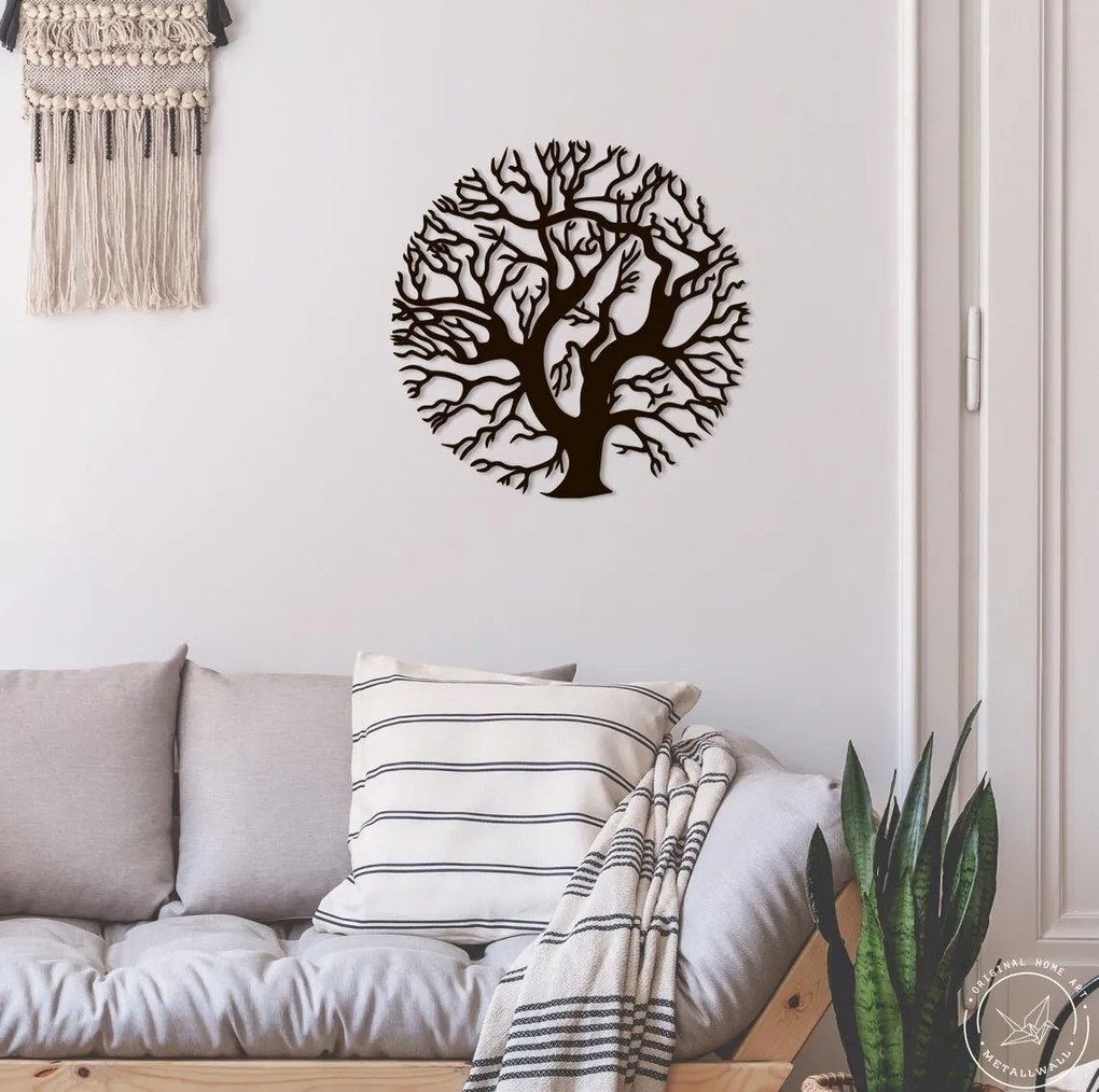 Intra απο ξύλο plywood 3mm-4mm πάχος - Tree Wall Art Tree Of Life Δίασταση 30x30 cm Intraeaxys-51rrk3v1