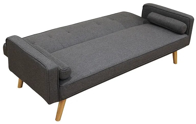 RONY GREY ΥΦΑΣΜΑ ΚΑΝΑΠΕΣ-ΚΡΕΒΑΤΙ 179X80εκ. ΚΑΝΑΠΕΣ 179Χ80Χ75εκ.- ΚΡΕΒΑΤΙ 161Χ94Χ38εκ.