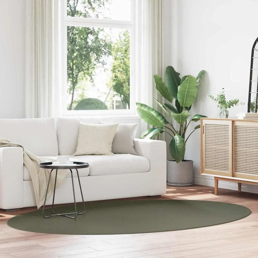 vidaXL Χαλί Δασικό Πράσινο 160 x 230 cm Πολυεστέρας