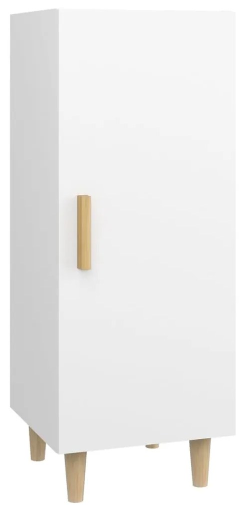 vidaXL Ντουλάπι Λευκό 34,5 x 34 x 90 εκ. από Επεξεργασμένο Ξύλο