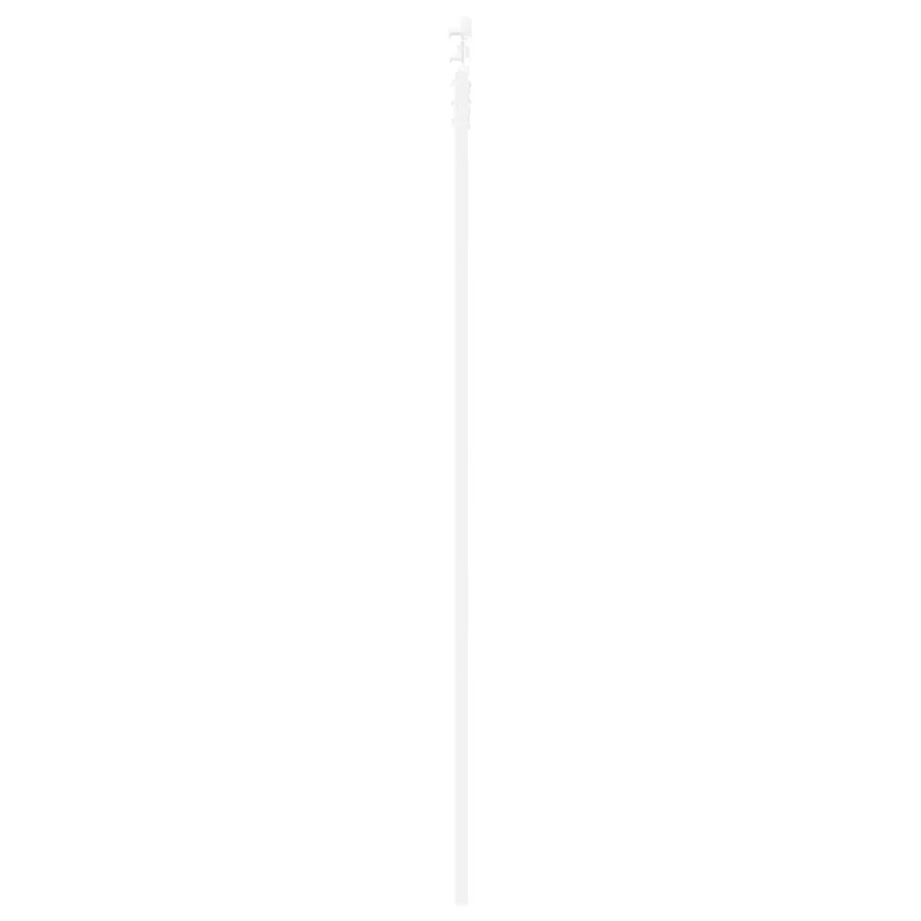 vidaXL Συρόμενη Πόρτα Λευκό 78 x 232 cm