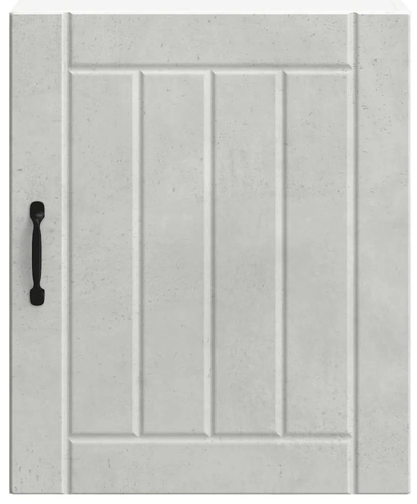 vidaXL ντουλάπι τοίχου κουζίνας "Lucca" Σκυρόδεμα γκρι