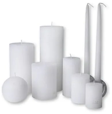 Cylindrical Candle RASTELI 13cm X Ø10cm Ρουστικ - Luz Your Senses 520.10-10