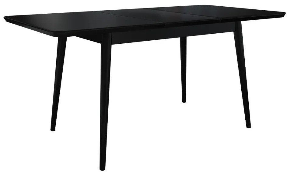 Τραπέζι Racine 131, Μαύρο, 76x80x140cm, 33 kg, Επιμήκυνση, Ινοσανίδες μέσης πυκνότητας, Ξύλο, Ξύλο: Οξιά | Epipla1.gr