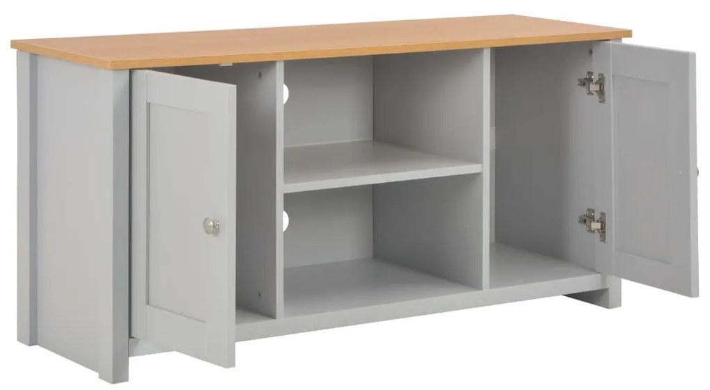 vidaXL Έπιπλο Τηλεόρασης Γκρι 120 x 39 x 58 εκ.