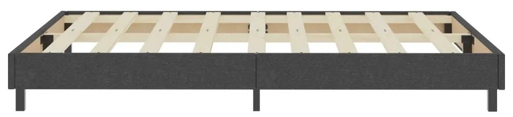 Πλαίσιο Κρεβατιού Boxspring Γκρι 140 x 200 εκ. Υφασμάτινο - Γκρι