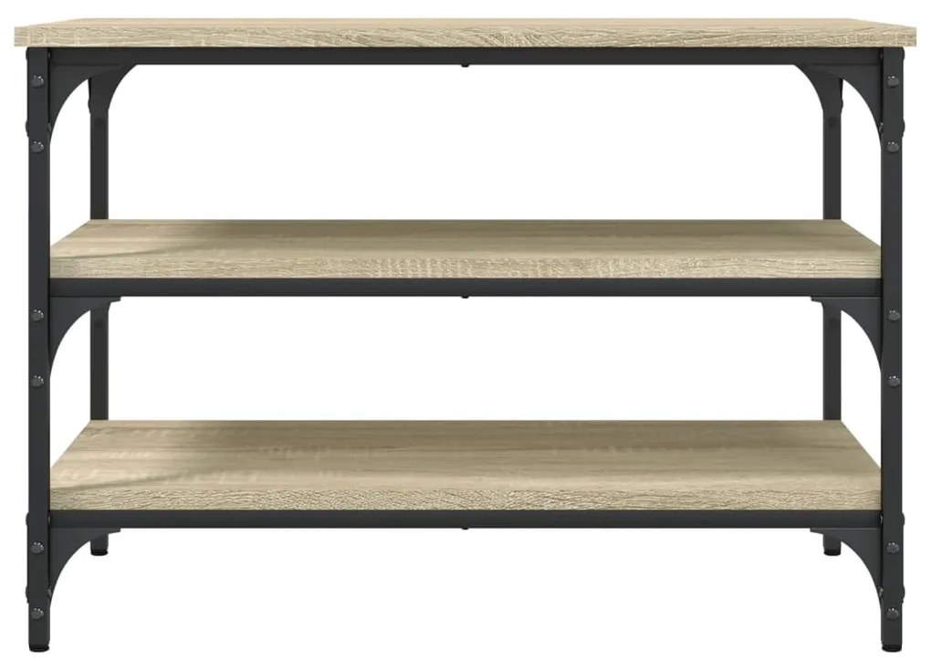 vidaXL Παπουτσοθήκη Sonoma Δρυς 70x38,5x49 εκ. από Επεξεργασμένο Ξύλο