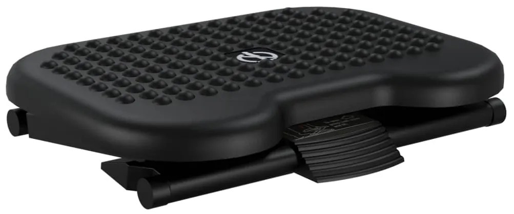 vidaXL Υποπόδιο Μαύρο 46 x 34,5 x 11 εκ.