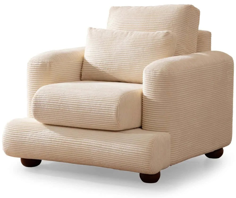Πολυθρόνα River 560ARE1836 100x105x90cm Beige