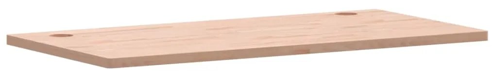 vidaXL Επιφάνεια Γραφείου 110x55x2,5 εκ. από Μασίφ Ξύλο Οξιάς