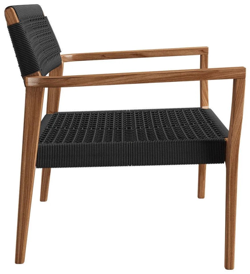 Armchair POLS POTTEN lounge rope woven 520-020-048-048