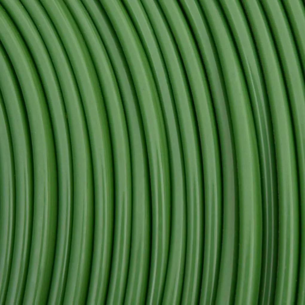 vidaXL Λάστιχο Ψεκασμού 3 Σωλήνων Πράσινο 22,5 μ. από PVC